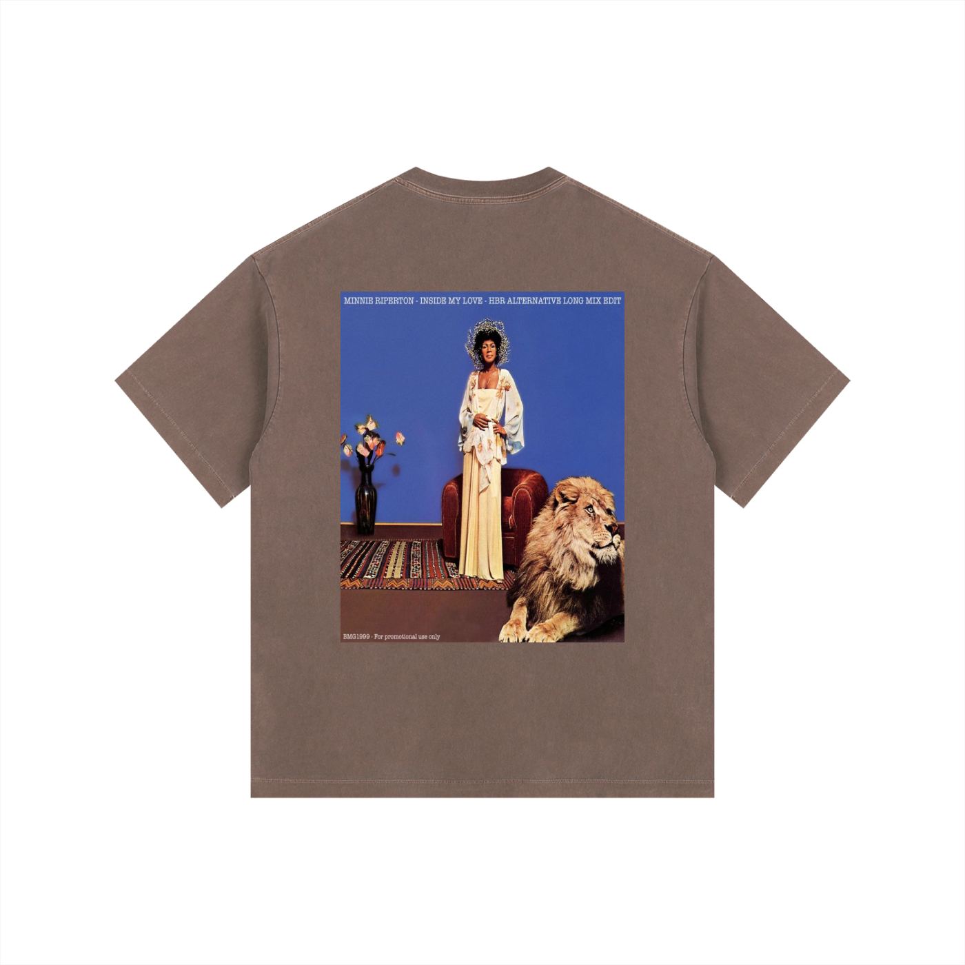 Vintage Minnie Rip Washed Oversized Cotton T-Shirt