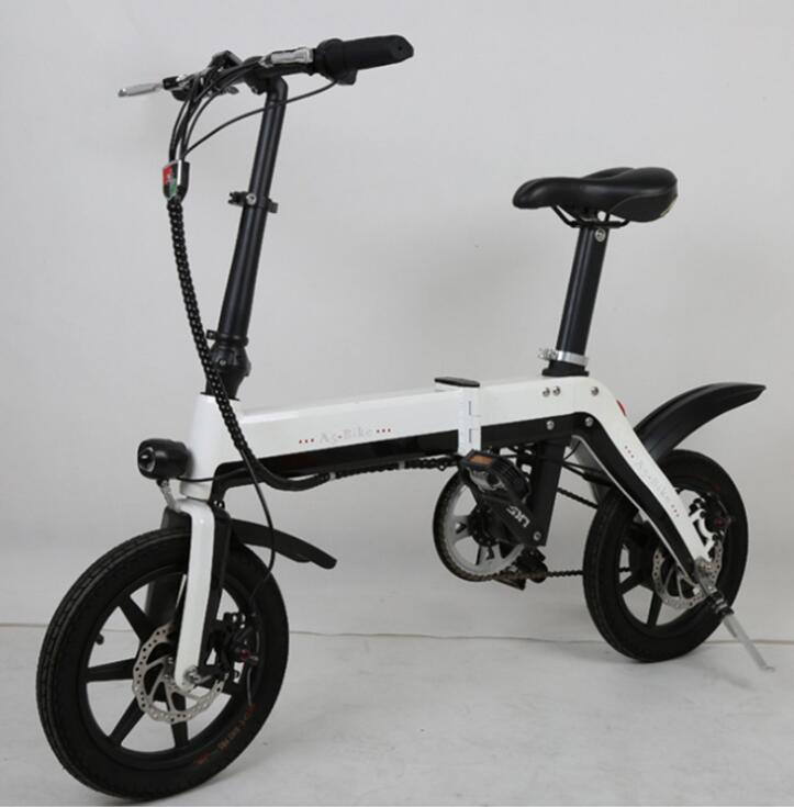 "510_Athletics" Foldable Single Speed Affordable E-bike