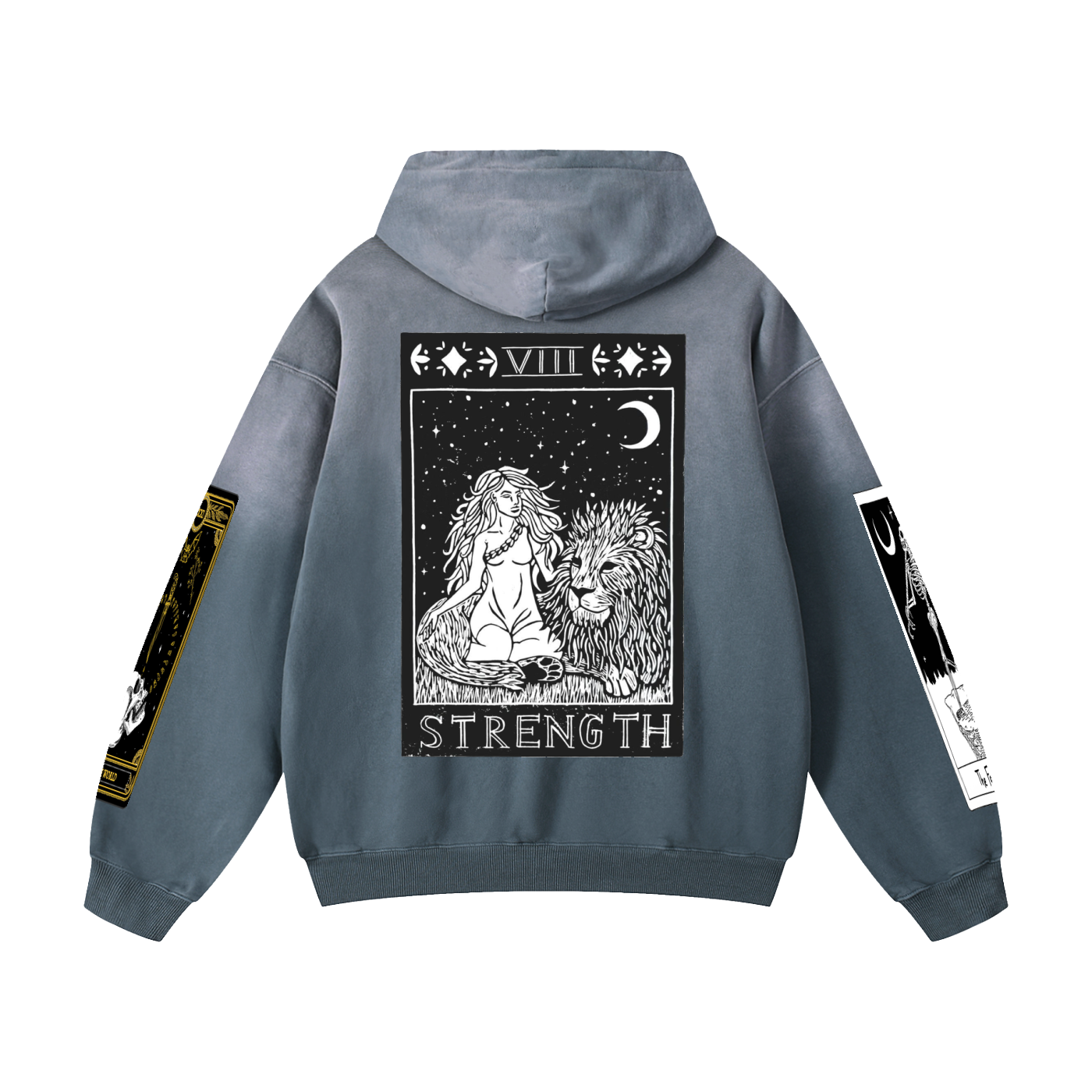 Yoda / Feelings Heavyweight Sun-faded Oversized Hoodie