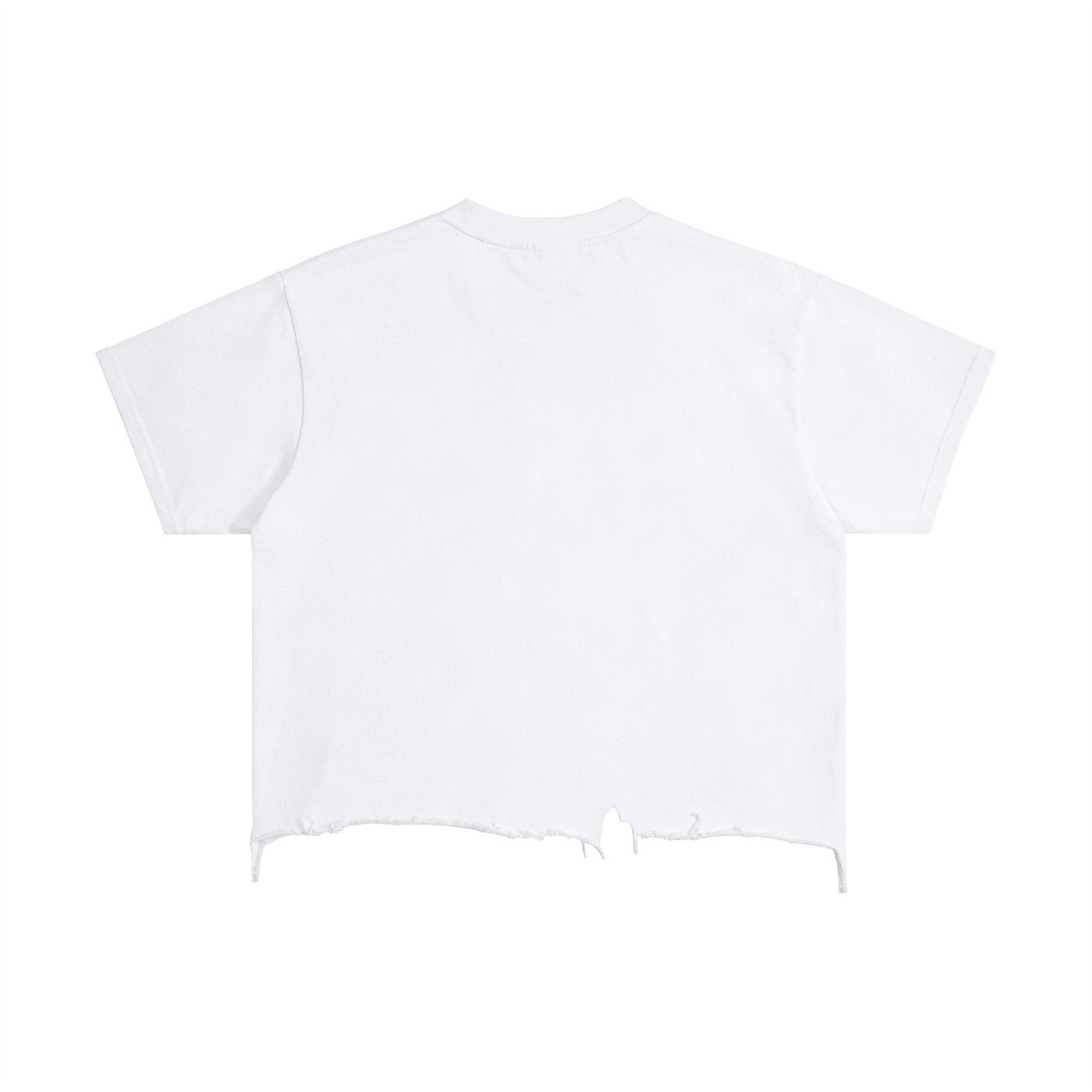 Sad Soul Vintage Wash Boxy Distressed Hem T-Shirt