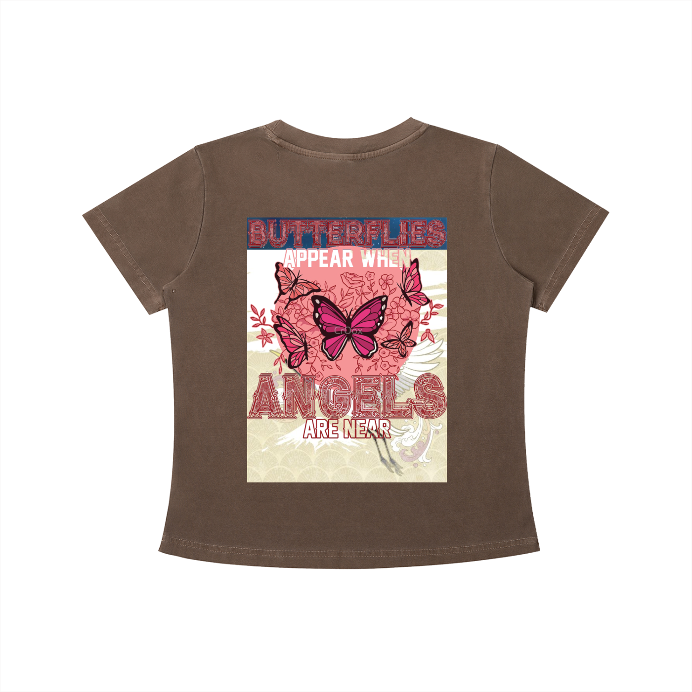 I am Beautiful Vintage Wash Slim Fit T-shirt