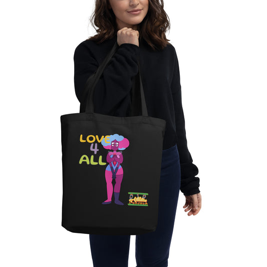 "510_Athletics" "Love 4 All" Eco Tote Bag