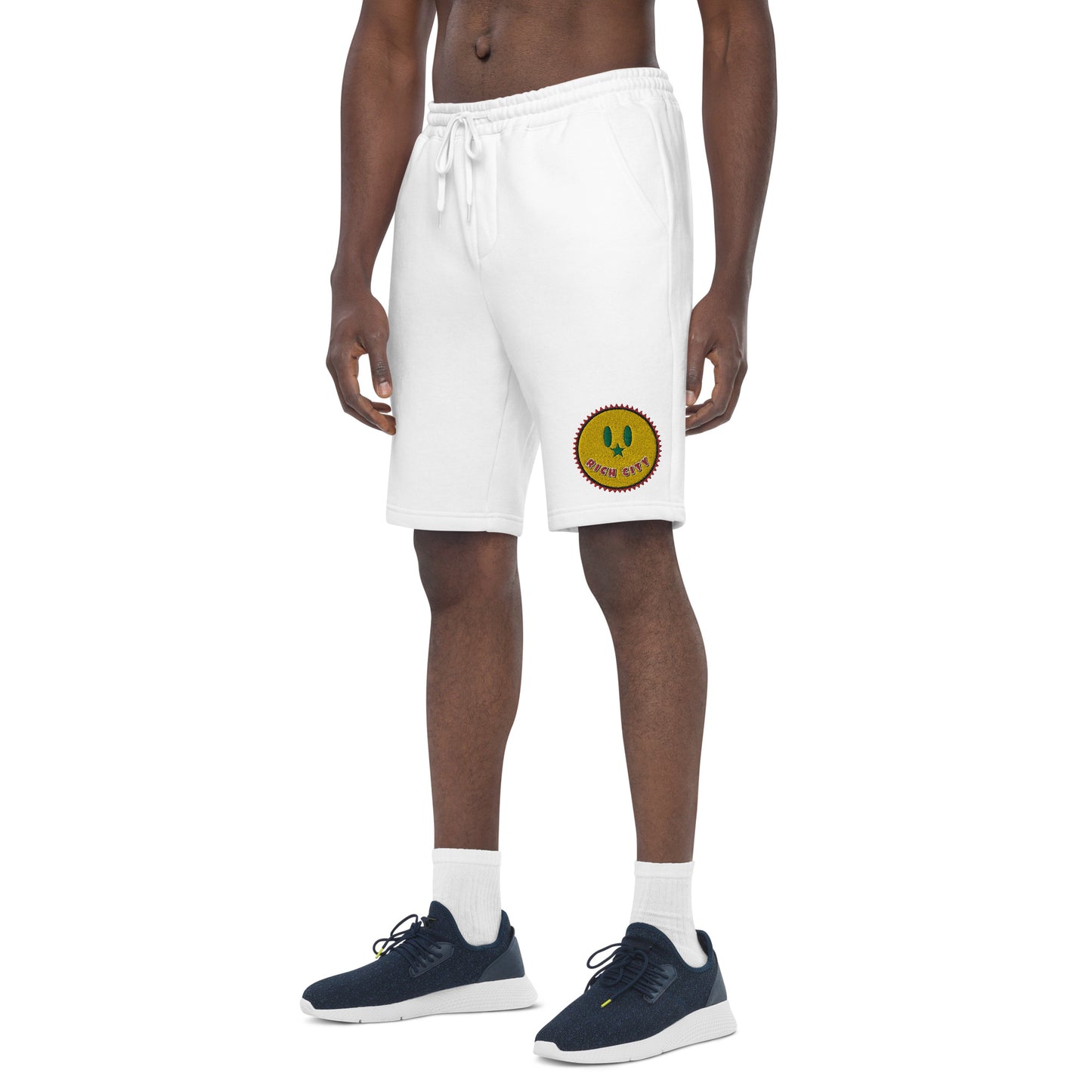 "510_Athletics" "RC Smiley" Men's fleece shorts