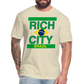 "RichCity_Global "Brazil" Fitted Cotton/Poly T-Shirt by Bestia_Graphics - heather cream