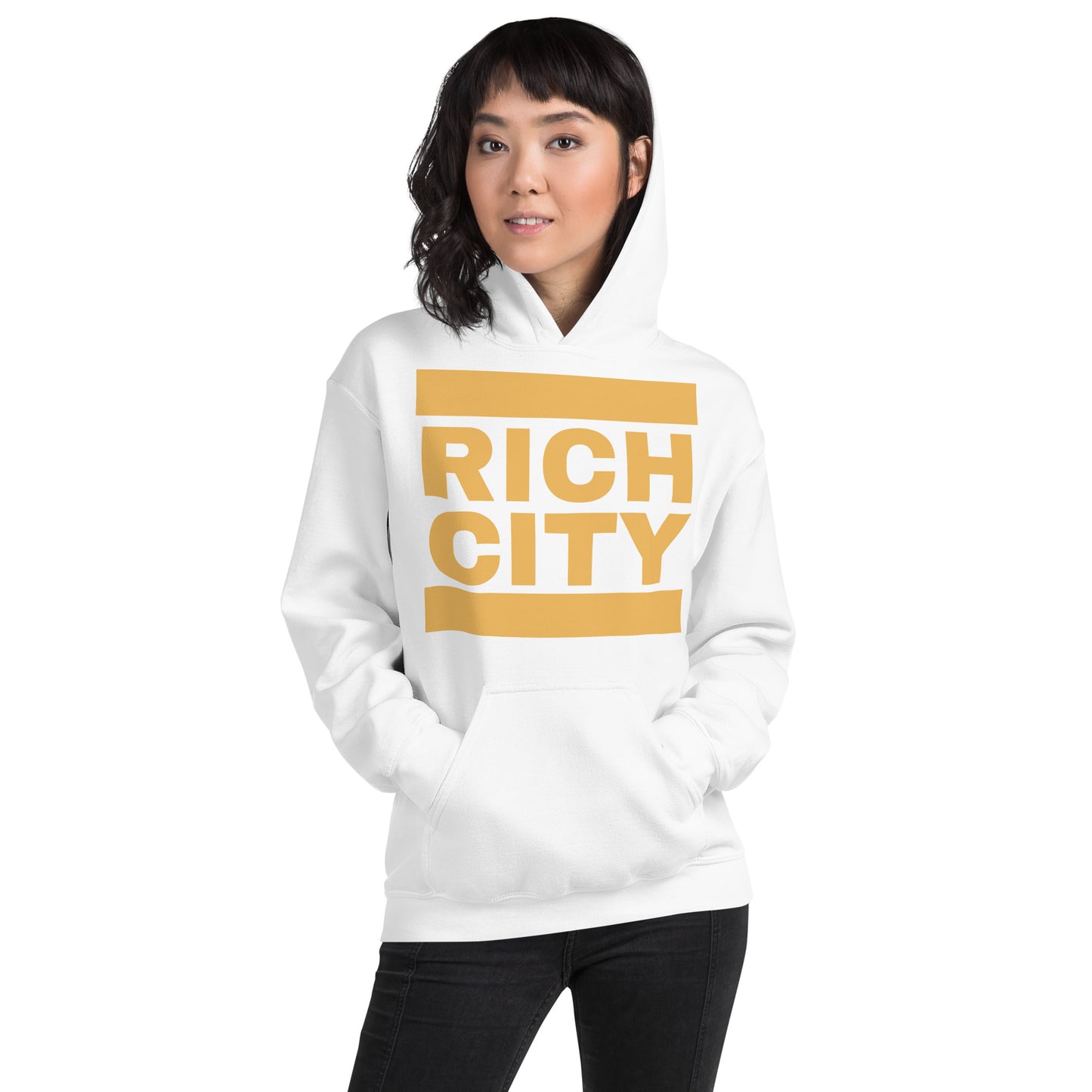 "Evry1's Brand" "510_Athletics" Classic Style "RichCity" Harvest_Gold Unisex Hoodie