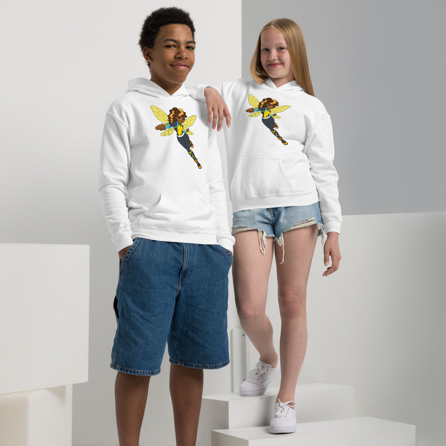 Bumble Bea Youth heavy blend hoodie