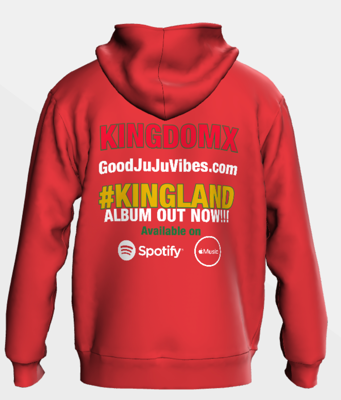"510 Athletics" - KingLand_KingdomX_Hoodie- Sustainable Clothing Collection