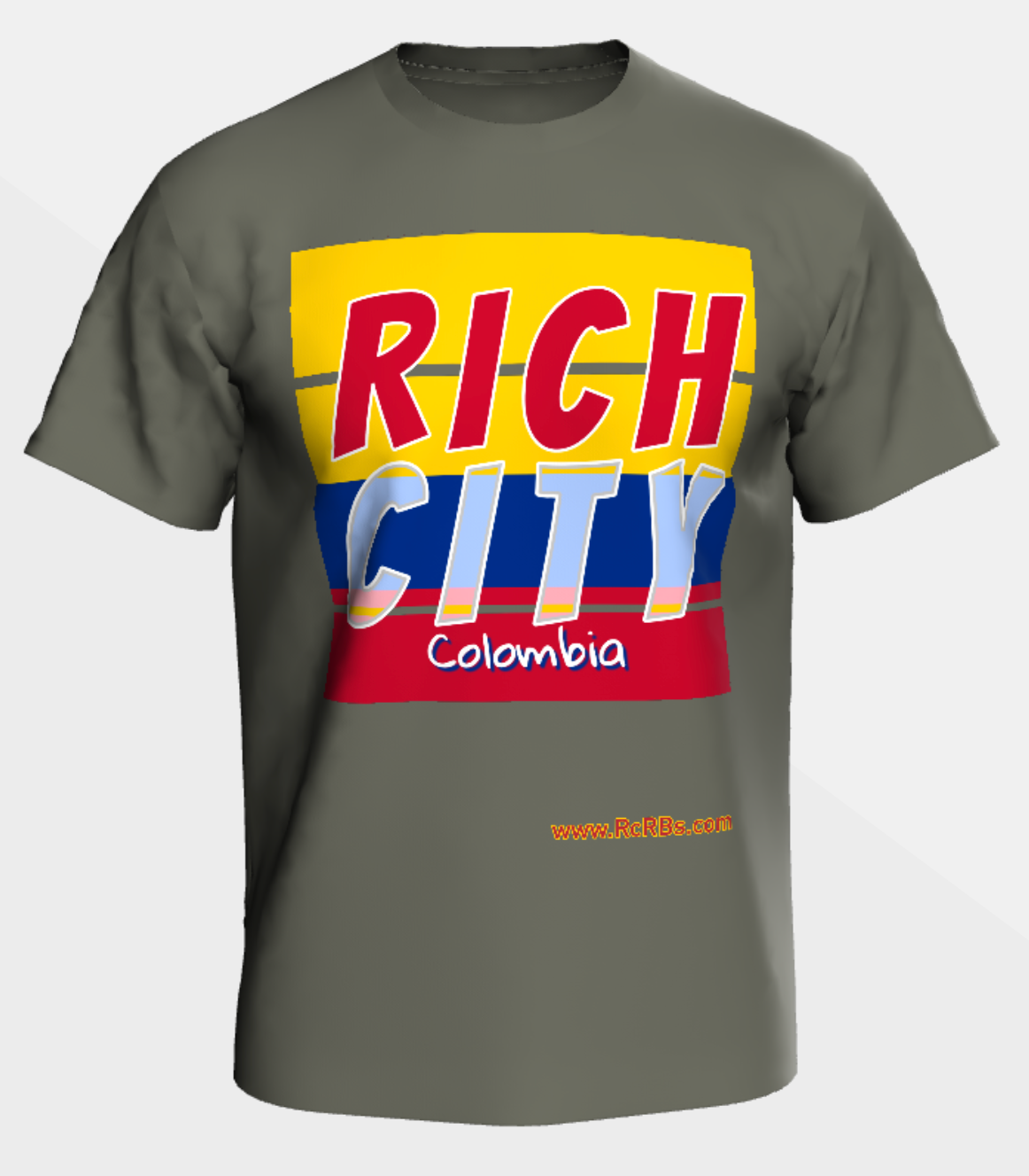 "Evry1's Brand" RichCity Rides Bike/Skate Cooperative -"Colombia"- Sustainable Clothing Collection