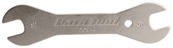 Park Tool DCW-4 Double-Ended Cone Wrench: 13 and 15mm
