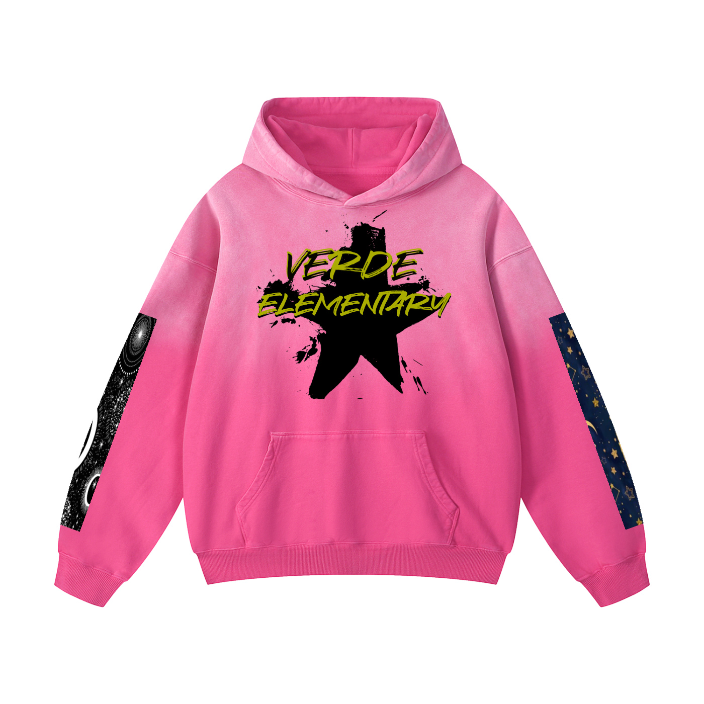 Verde Elementary Heavyweight Sun-faded Oversized Hoodie