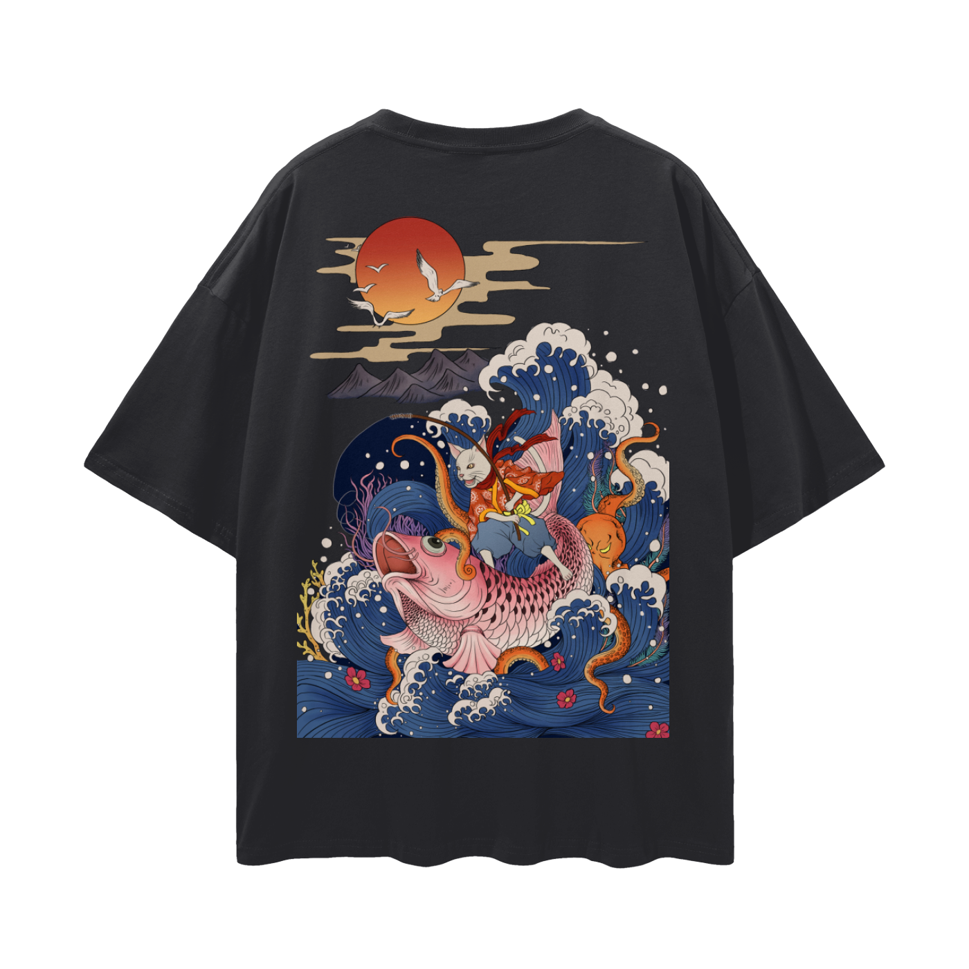 Cats are special too Streetwear Loose Drop Shoulder T-Shirt