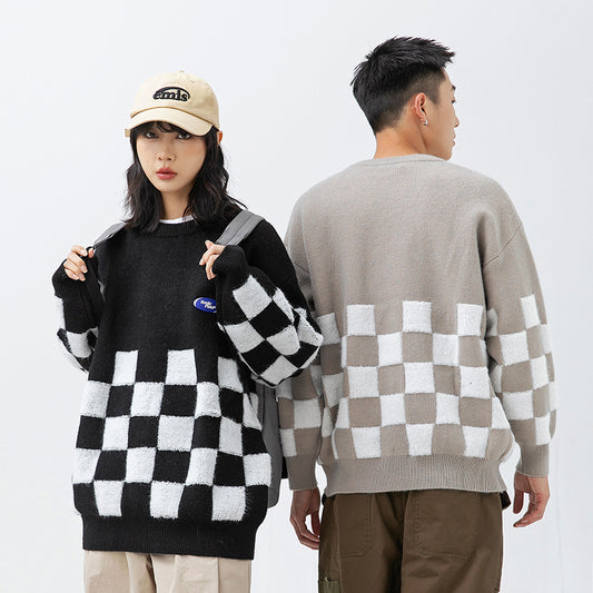 Designer Retro Casual Sweater
