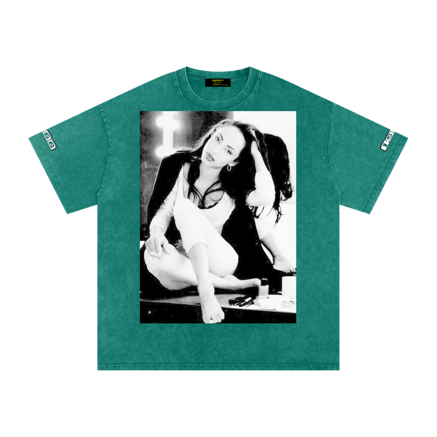Sade #1 Snow Washed Oversized Cotton T-Shirt
