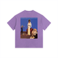 Vintage Minnie Rip Washed Oversized Cotton T-Shirt