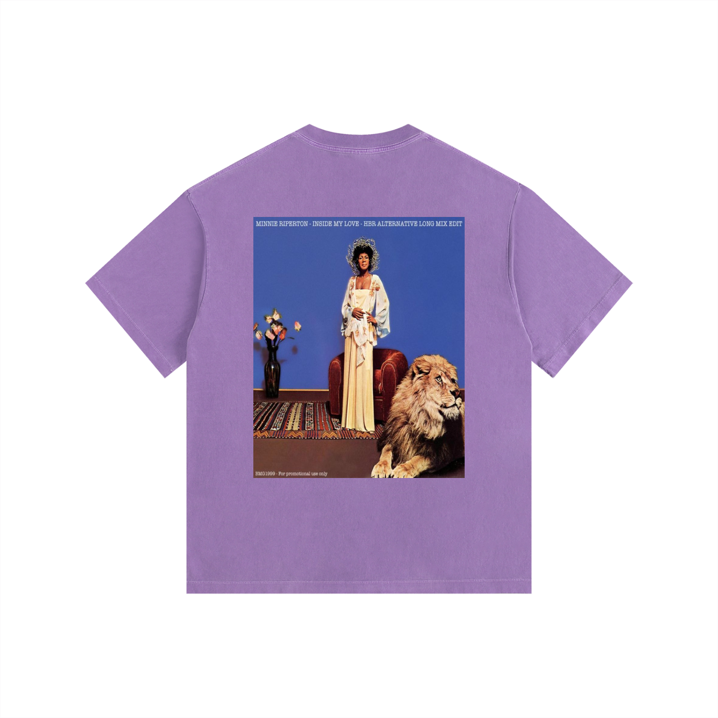 Vintage Minnie Rip Washed Oversized Cotton T-Shirt