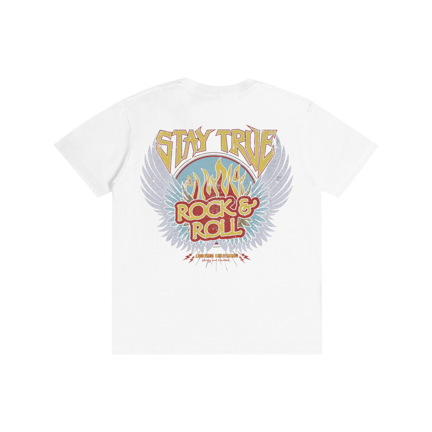 Vintage Rock Pure Cotton Unisex T-Shirt