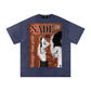 Sade #2 Snow Washed Oversized Cotton T-Shirt
