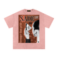 Sade #2 Snow Washed Oversized Cotton T-Shirt