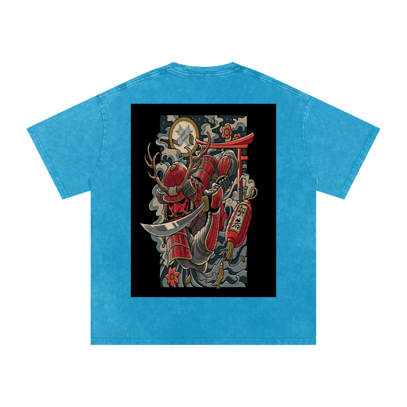 Richmond Snow Washed Oversized Cotton T-Shirt