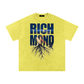 Richmond Snow Washed Oversized Cotton T-Shirt