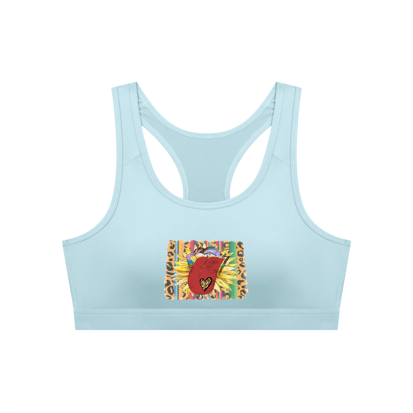 Stay Wild Women's Cropped Sports Bra