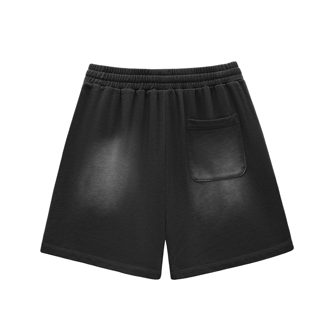 Rolling Stones SunFaded Raw Edge Cotton Shorts