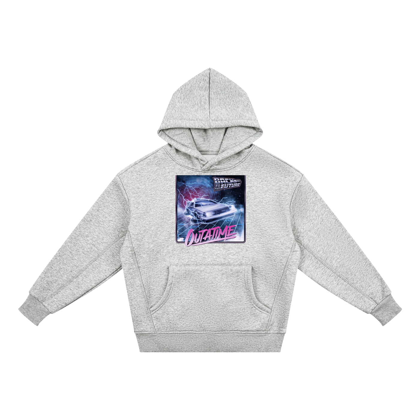 Back 2 The Future Essential Kids' Fleece Hoodie