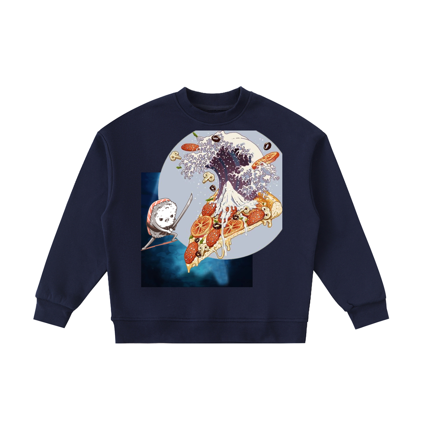 Samurai Sushi Essential Fleece Kids' Crewneck Sweatshirt