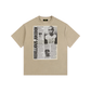 Vintage Rebellious JukeBox Washed Oversized Cotton T-Shirt