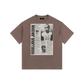 Vintage Rebellious JukeBox Washed Oversized Cotton T-Shirt