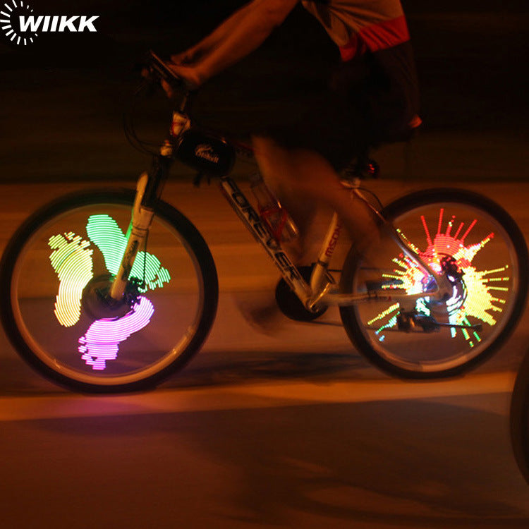 "510_Athletics" Programmable Safety Lights For Bicycle Wheels