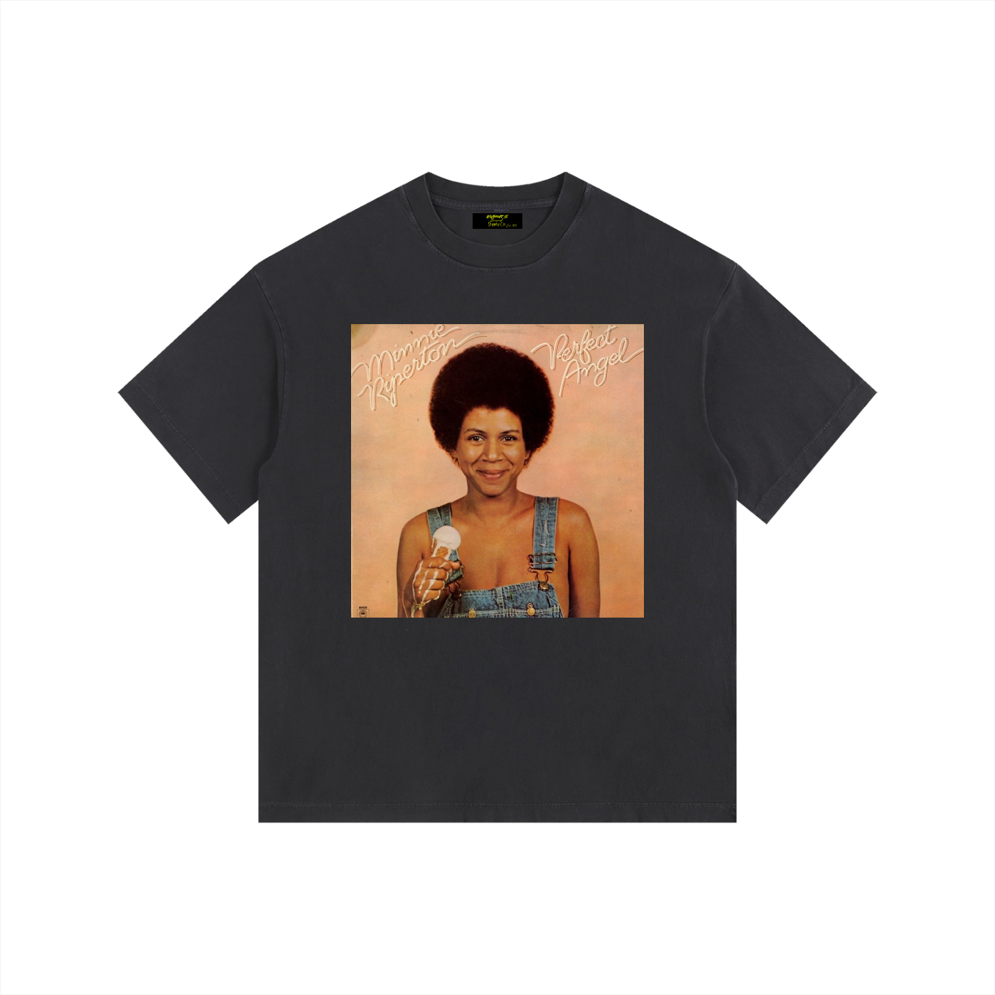Vintage Minnie Rip Washed Oversized Cotton T-Shirt