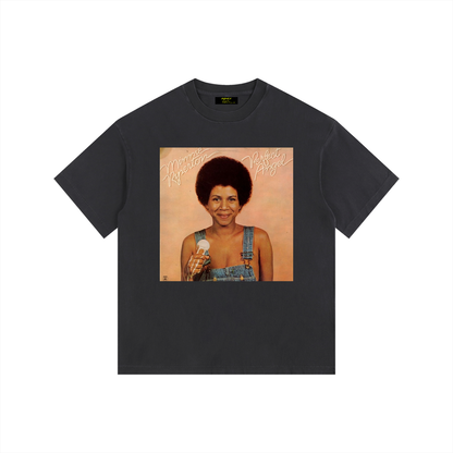Vintage Minnie Rip Washed Oversized Cotton T-Shirt