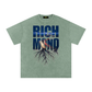 Richmond Snow Washed Oversized Cotton T-Shirt