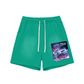 Back to the Future SunFaded Raw Edge Cotton Shorts