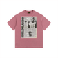 Vintage Rebellious JukeBox Washed Oversized Cotton T-Shirt
