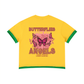 Yoda Unisex Boxy Color Block T-Shirt