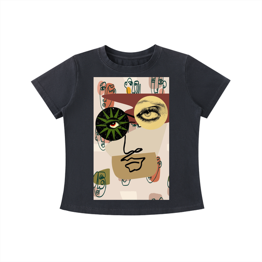 I am Beautiful Vintage Wash Slim Fit T-shirt