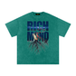 Richmond Snow Washed Oversized Cotton T-Shirt