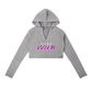 Stay Wild Vintage Washed Raw Edge Hoodie