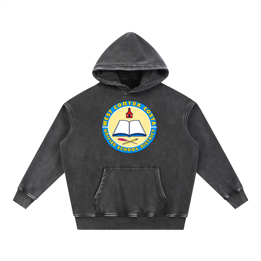 District Snow Wash Fleece Oversize Hoodie