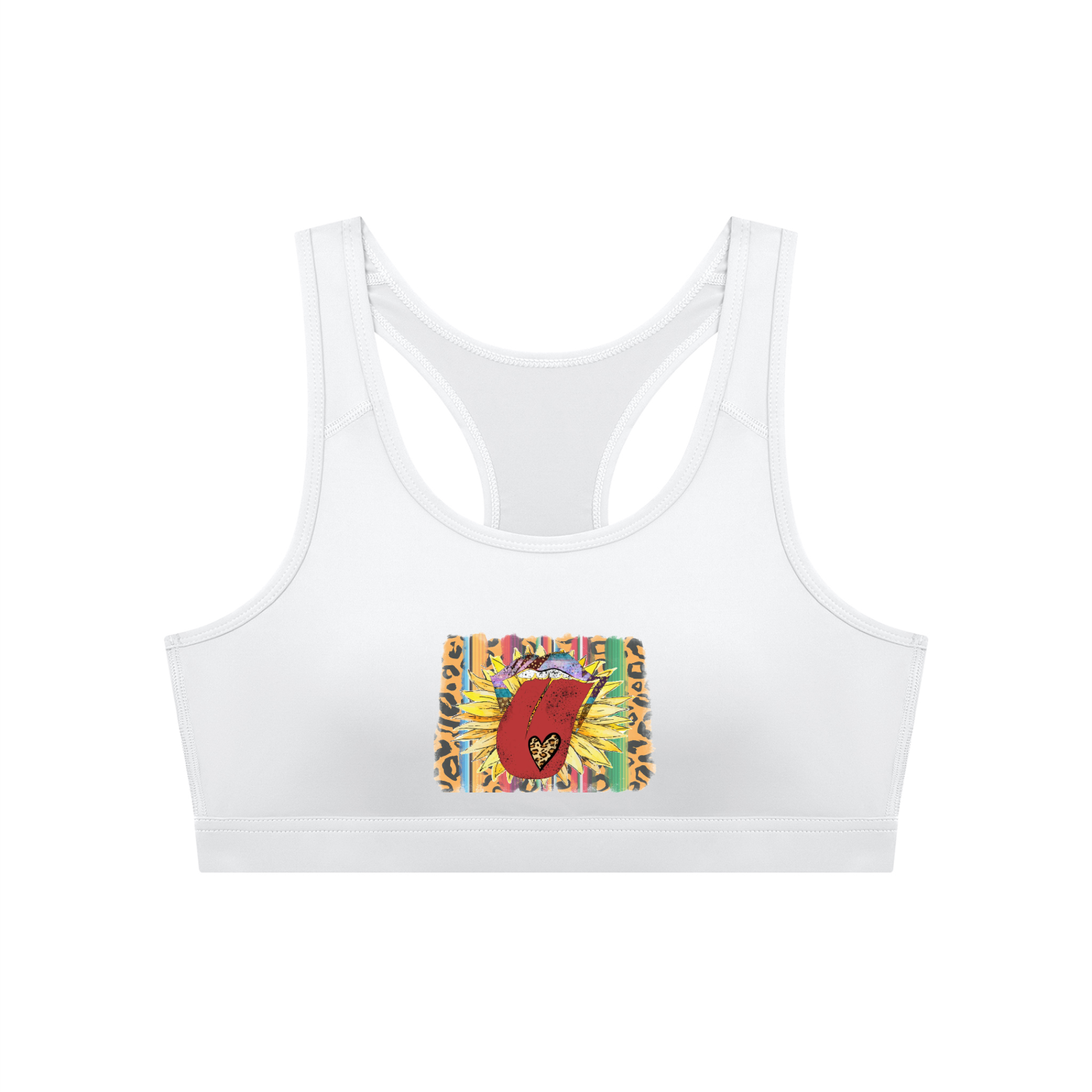 Stay Wild Women's Cropped Sports Bra