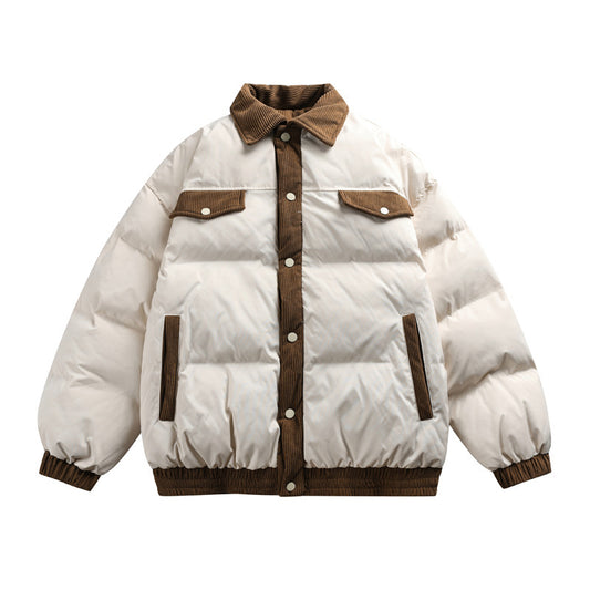 Loose Thick Puffer Coat