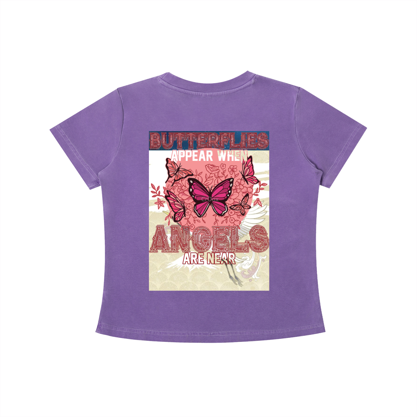 I am Beautiful Vintage Wash Slim Fit T-shirt