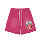 Rolling Stones SunFaded Raw Edge Cotton Shorts