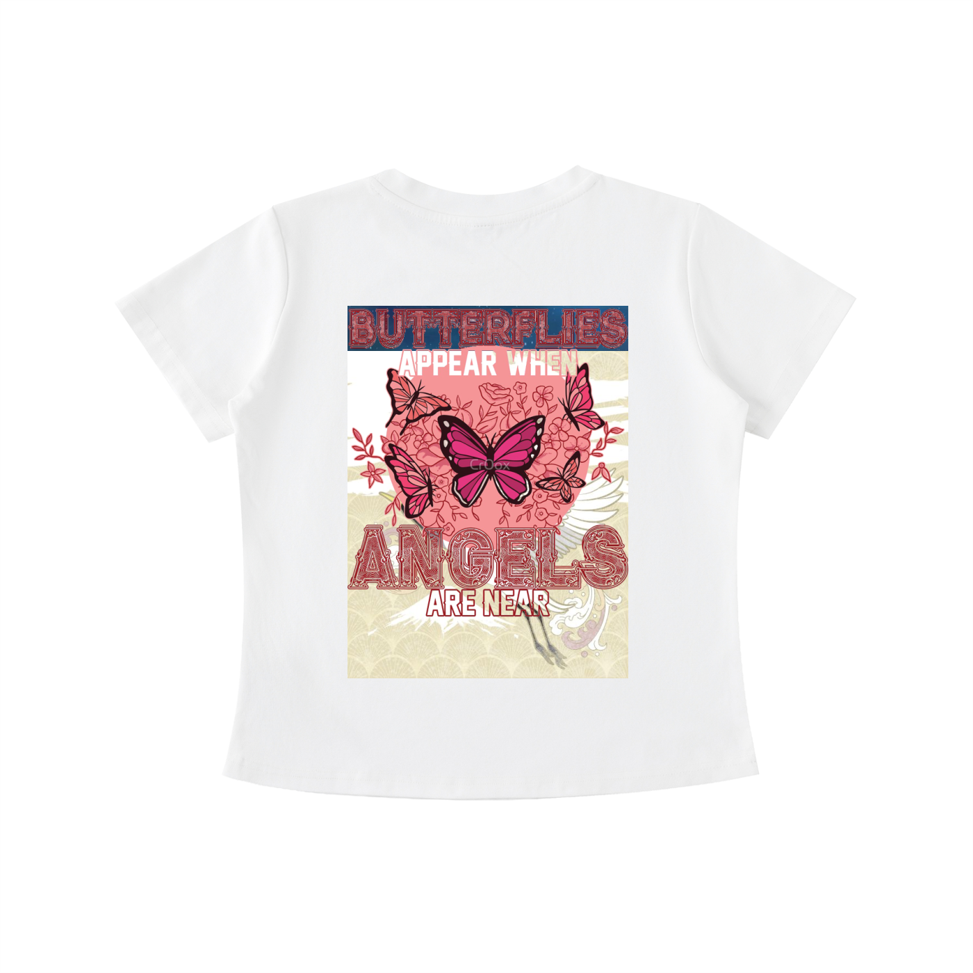 I am Beautiful Vintage Wash Slim Fit T-shirt