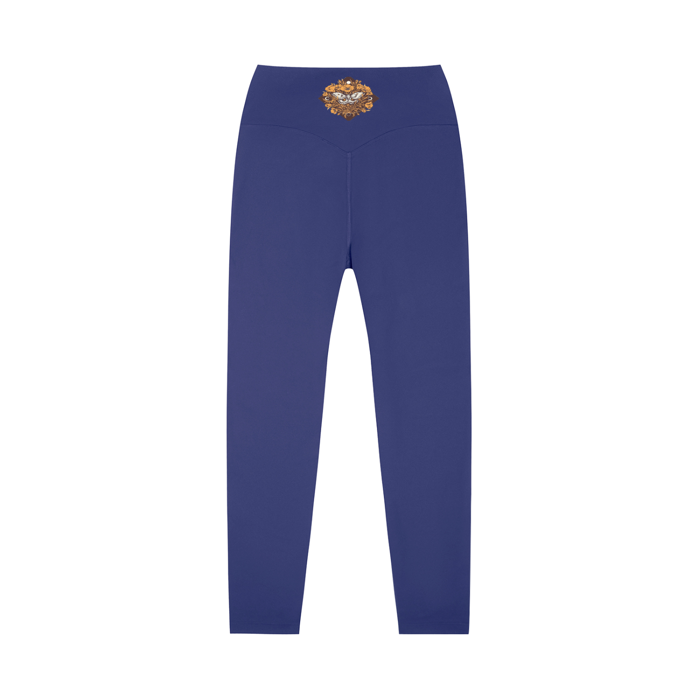 Beautiful Moth High-Waisted Yoga Leggings
