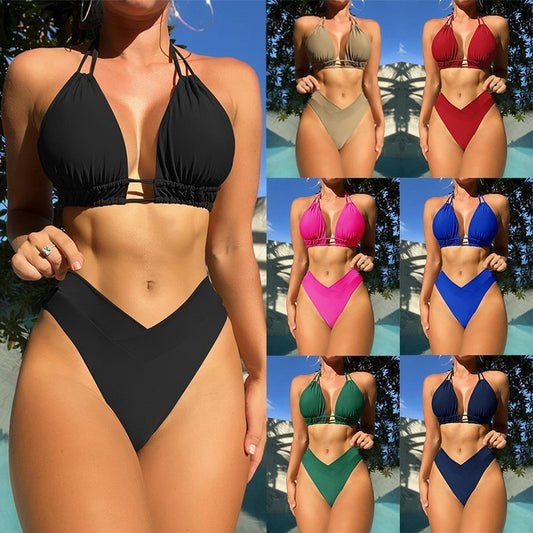 Women's High Fashion/  Pure Elastic/ Beautiful Printed Bikini/ Swimsuit