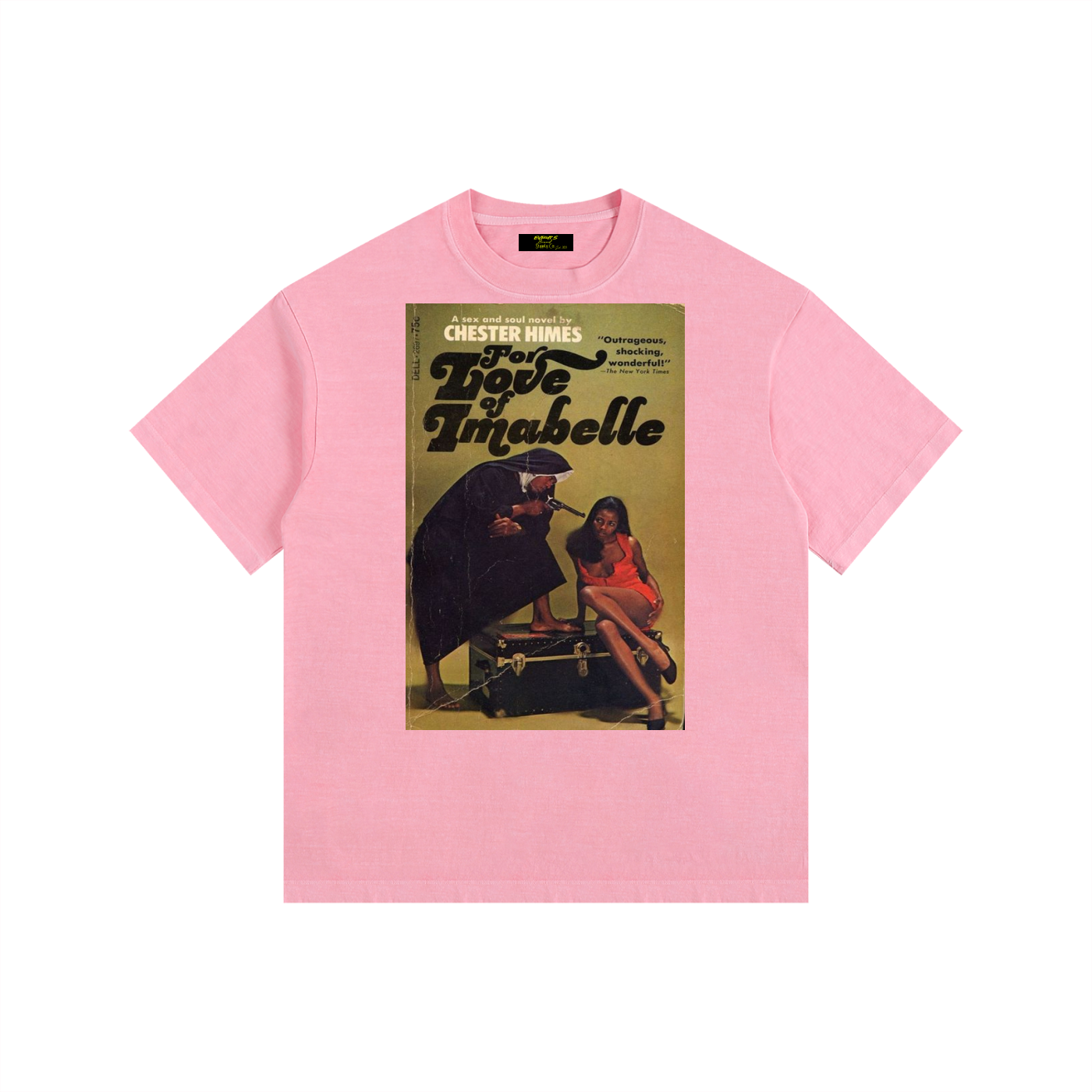 Vintage ImaBelle Washed Oversized Cotton T-Shirt