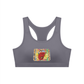Stay Wild Women's Cropped Sports Bra